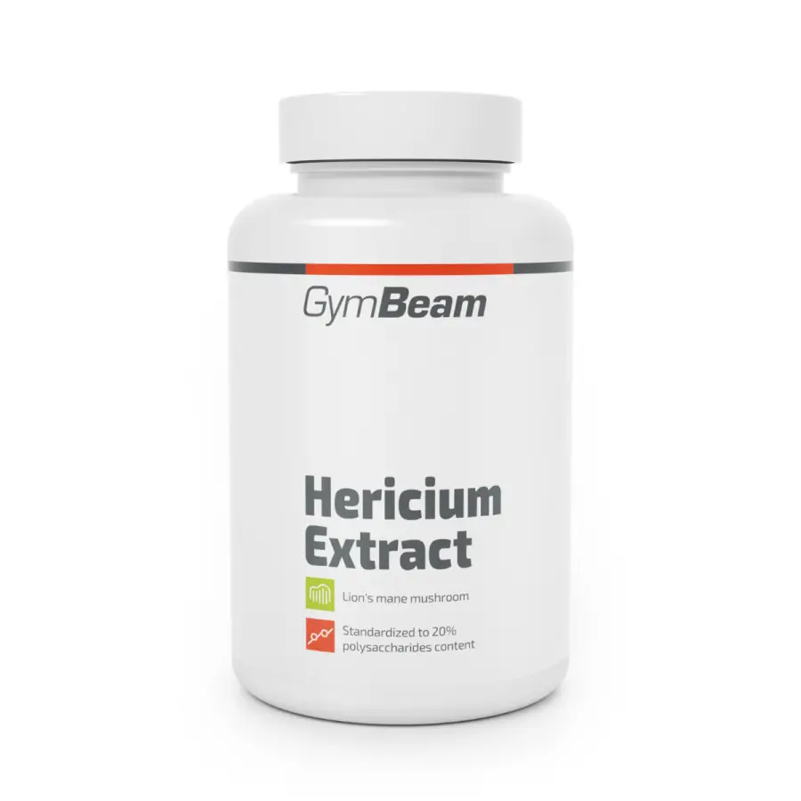 Hericium (Lions Mane), GymBeam, 90 kapslí (HMLY-8586022218859)-0