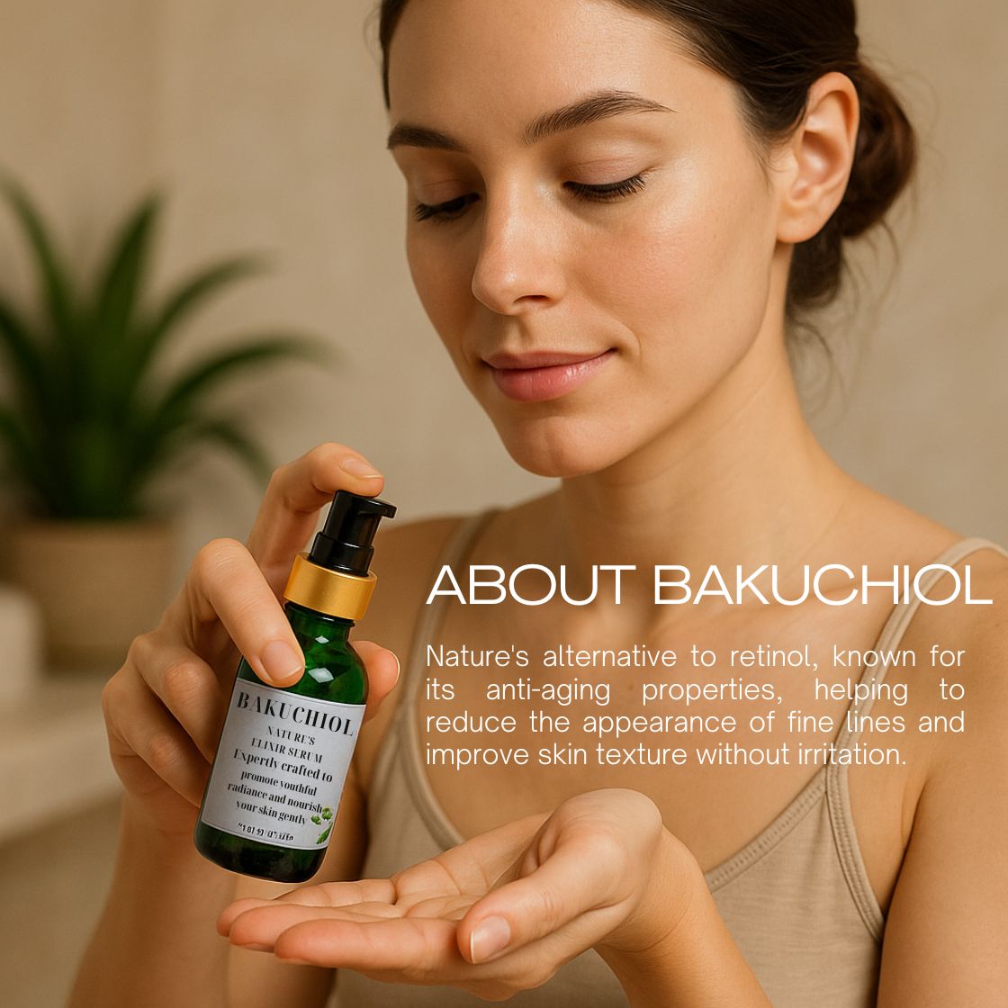 Bakuchiol Nature's Elixir Serum -  Anti-Aging & Skin Tightening Formula-1