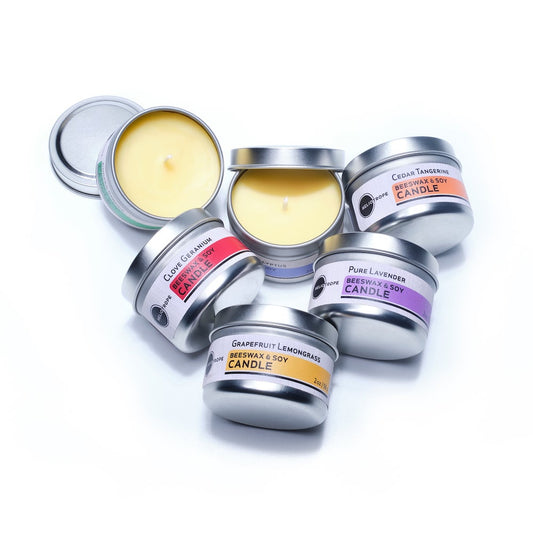 Beeswax & Soy Travel Candles-0