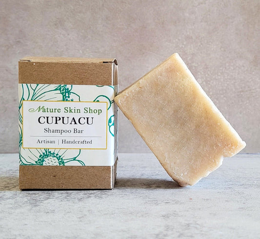 Cupuacu Repairing Shampoo Solid Bar, Cold Process All Natural, No Paraben-0