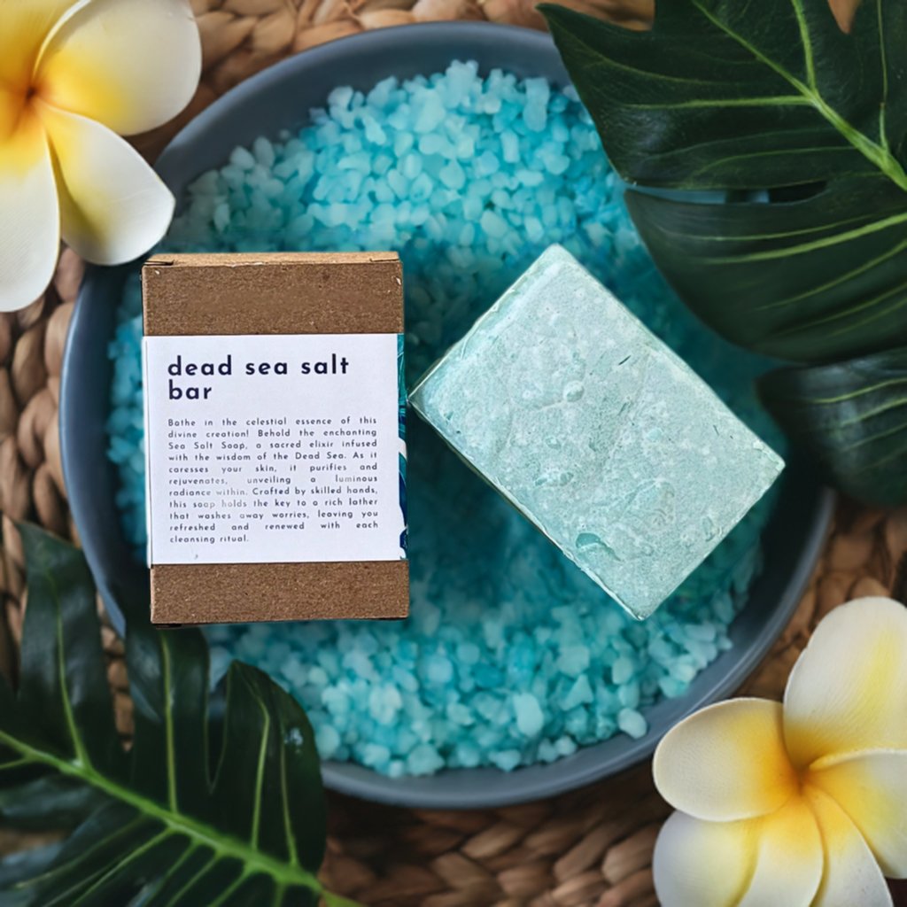Dead Sea Salt Lover Soap, Cold Process All Natural-2