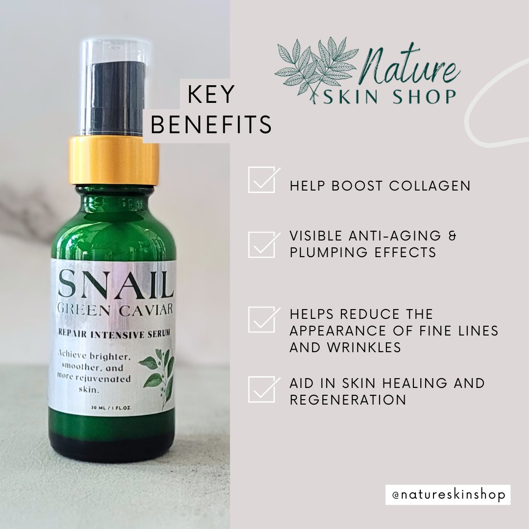 Snail Green Caviar Repair Serum-4